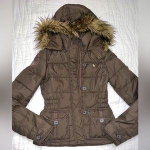 Abercrombie and Fitch puffer jacket vintage